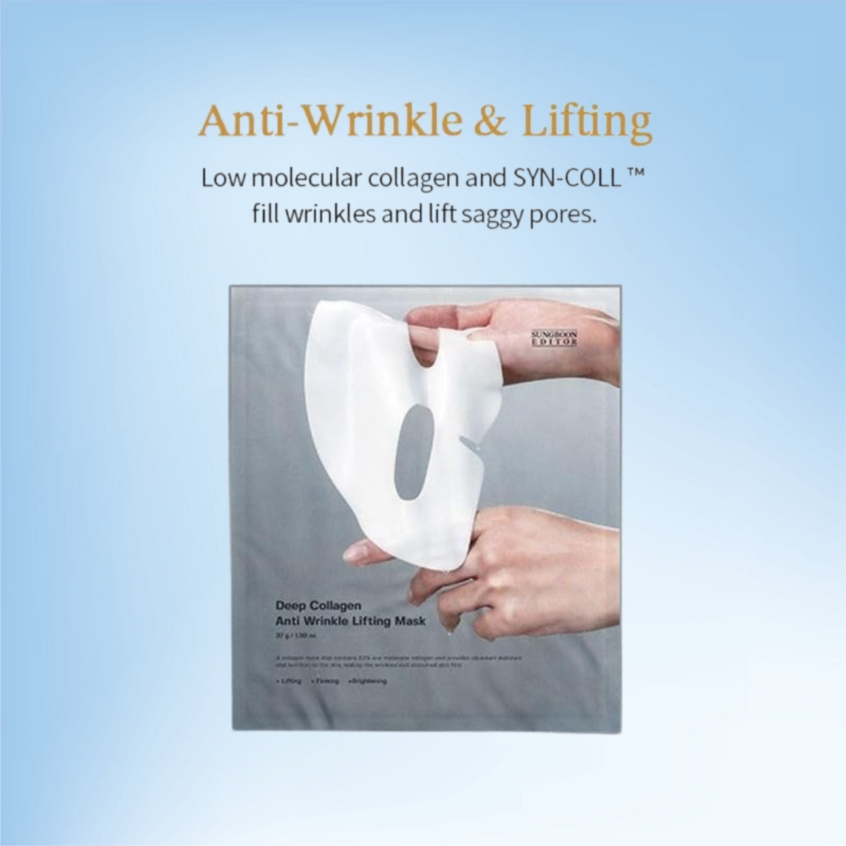 Deep Collagen Anti-Wrinkle Lifting Mask