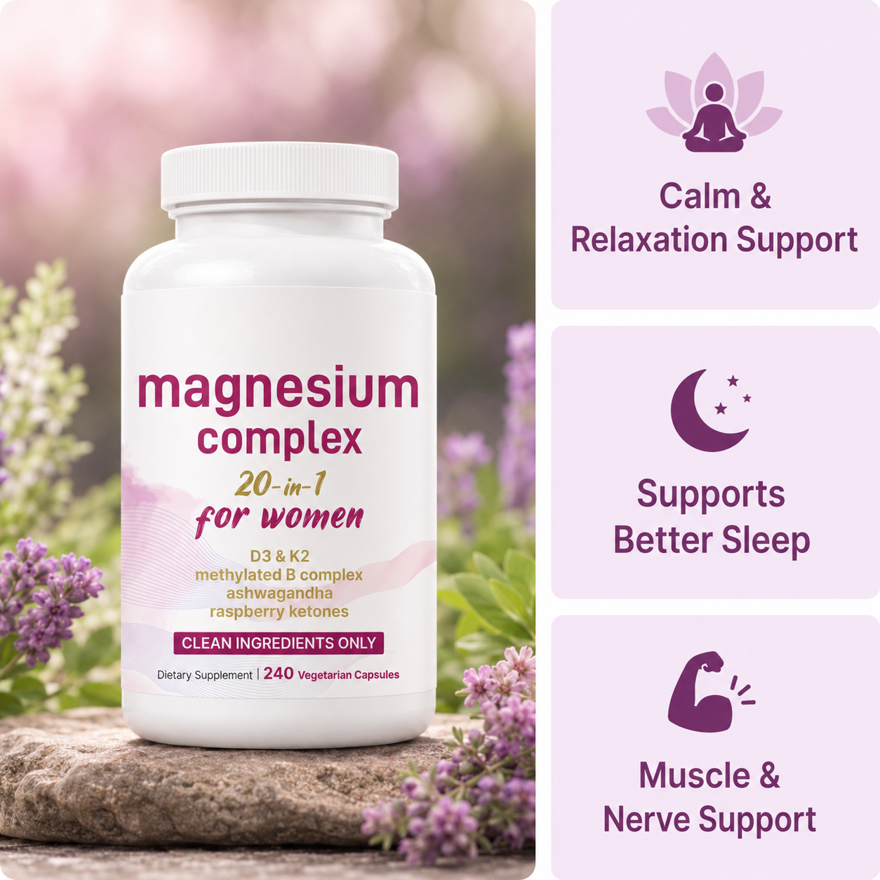 20-in-1 Magnesium Complex for Women