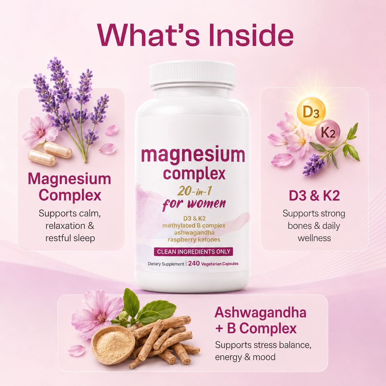 20-in-1 Magnesium Complex for Women