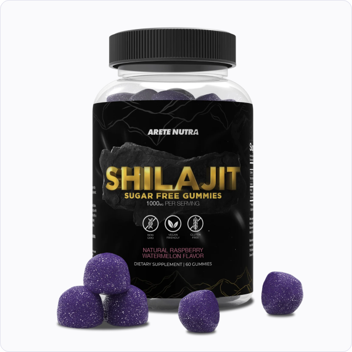 Arete Pure Shilajit Gummies