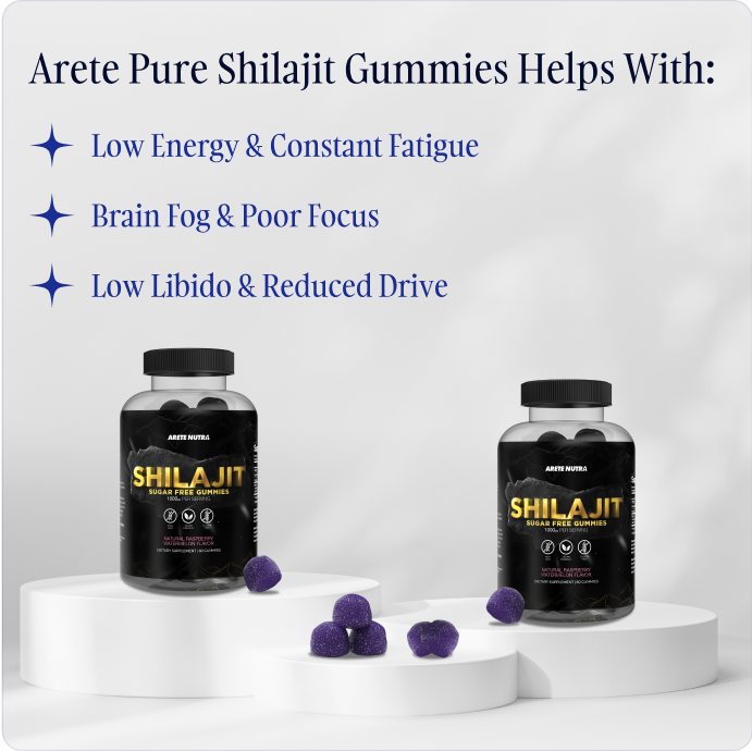 Arete Pure Shilajit Gummies