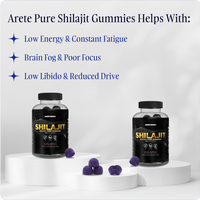 Arete Pure Shilajit Gummies