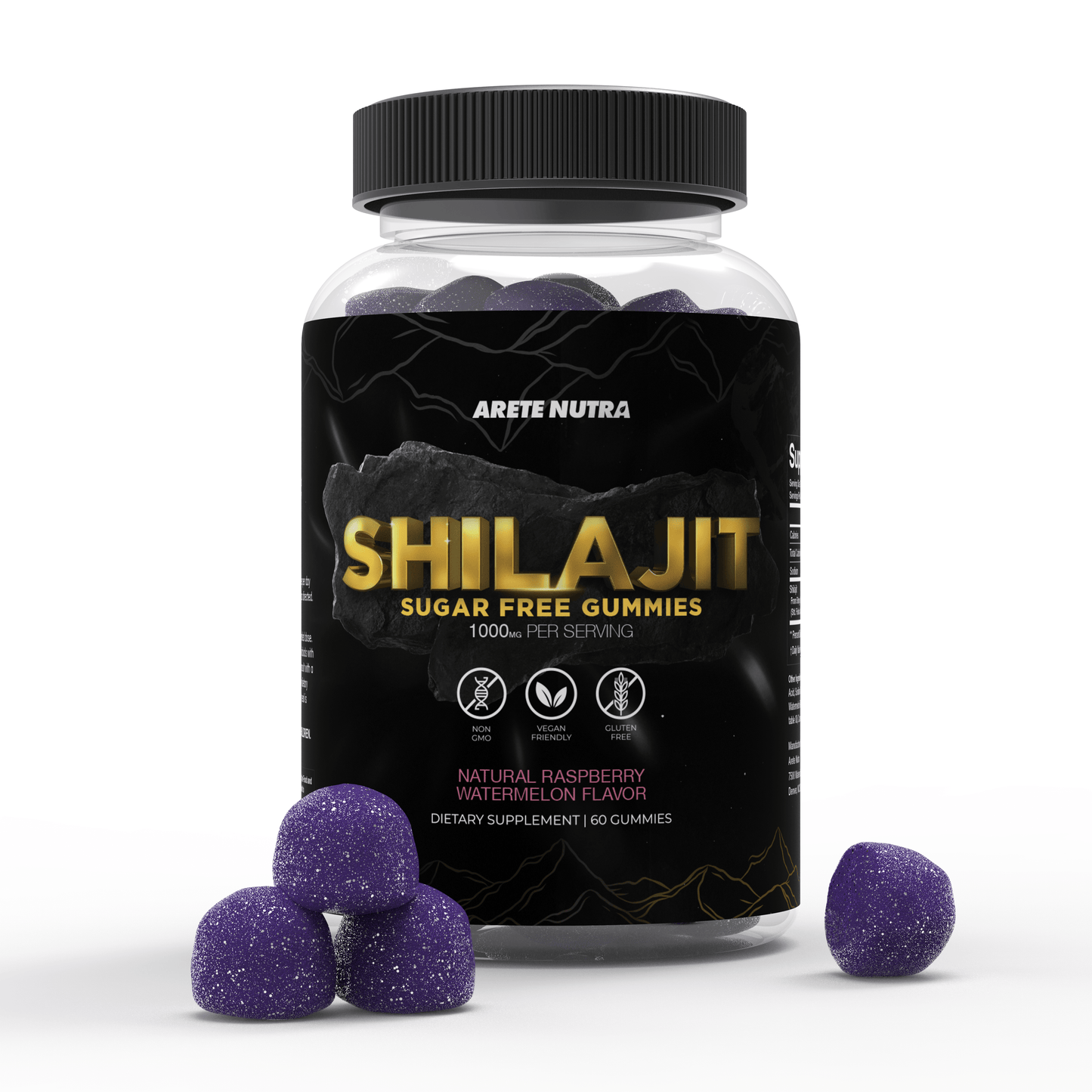 Arete Pure Shilajit Gummies